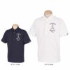 ピン PING　メンズ Mr.PING ロゴ刺繍 半袖 ポロシャツ 621-4160201　2024年モデル