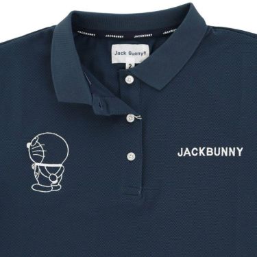 ジャックバニー Jack Bunny!!　レディース 藤子90th コラボ 鹿の子 半袖 ポロシャツ 263-4160424　2024年モデル 詳細3