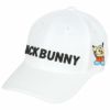 ジャックバニー Jack Bunny!!　藤子90th コラボ ロゴ刺繍 キャップ 262-4187414 030 ホワイト　2024年モデル ホワイト（030）