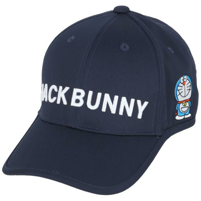ジャックバニー Jack Bunny!!　藤子90th コラボ ロゴ刺繍 キャップ ドラえもん 262-4187414 120 ネイビー　 2024年モデル | 【公式】有賀園ゴルフオンラインAGO
