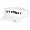 ジャックバニー Jack Bunny!!　レディース ロゴ刺繍 パイル サンバイザー 262-4187402 030 ホワイト　2024年モデル ホワイト（030）