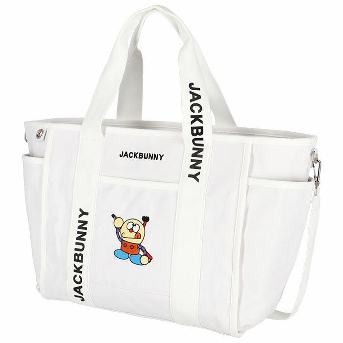 Jack Bunny!!　限定　パーマン　トートバッグ　藤子90th　ホワイト ジャックバニー Jack Bunny!! 藤子90th コラボ ショルダーストラップ