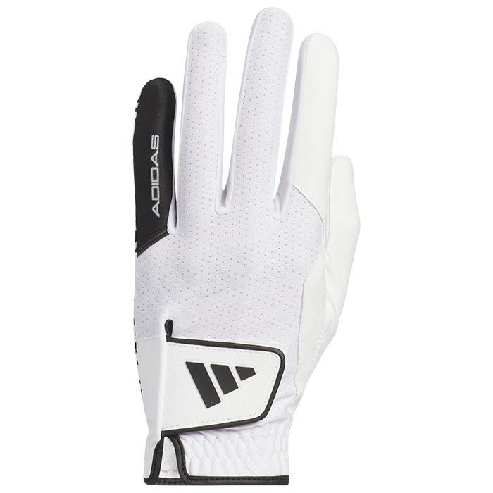 アディダス adidas　クール ハイグリップ 24 メンズ ゴルフグローブ IKL20 IN6690 ホワイト/ブラック　2024年モデル ホワイト/ブラック