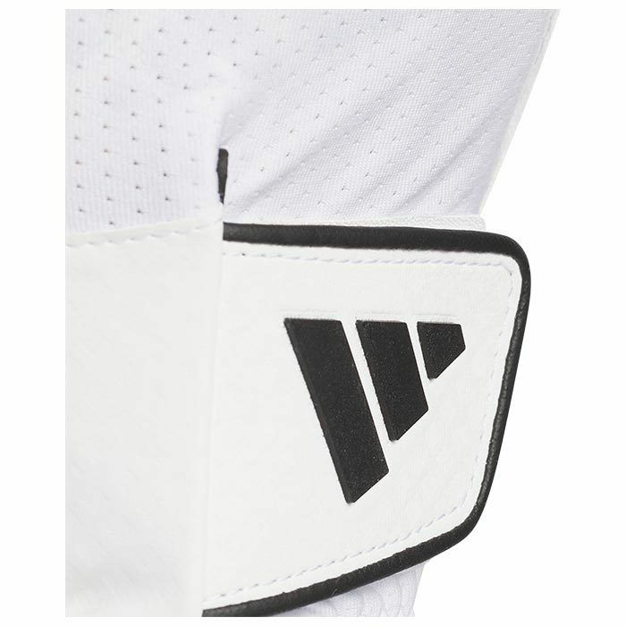アディダス adidas　クール ハイグリップ 24 メンズ ゴルフグローブ IKL20 IN6690 ホワイト/ブラック　2024年モデル 詳細3