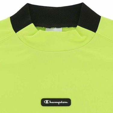 チャンピオンゴルフ ChampionGOLF　メンズ 配色切替 部分メッシュ 半袖 モックネックシャツ C3-ZG309　2024年モデル 詳細3