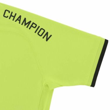チャンピオンゴルフ ChampionGOLF　メンズ 配色切替 部分メッシュ 半袖 モックネックシャツ C3-ZG309　2024年モデル 詳細5