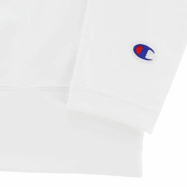 チャンピオンゴルフ ChampionGOLF　メンズ ロゴプリント UVカット ジャージー素材 長袖 モックネックシャツ C3-ZG402　2024年モデル 詳細5