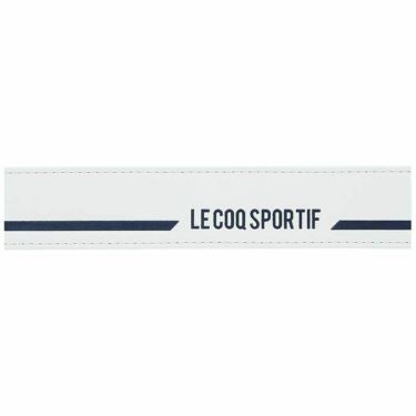 ルコック Le coq sportif　メンズ ラインデザイン ベルト QGBXJH04 WH00 ホワイト　2024年モデル 詳細1