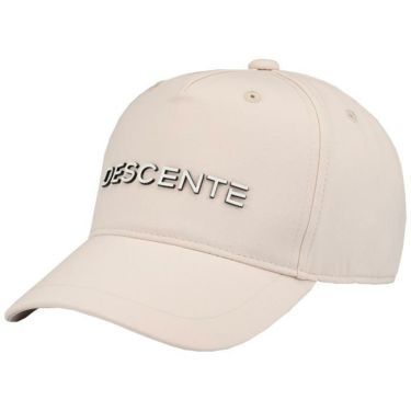 デサントゴルフ DESCENTE GOLF メンズ 撥水 立体シリコンロゴ ストレッチ キャップ DGBXJC03 KH00 カーキ 2024年モデル  【公式】有賀園ゴルフオンラインAGO