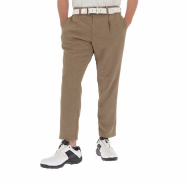 トラヴィスマシュー Travis Mathew　メンズ リネンライク ストレッチ イージー ロングパンツ 7AJ030　2024年モデル ライトカーキ（2LKH）