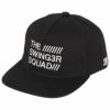 ザ スウィンガー THE SWINGGGR　メンズ ロゴ刺繍 キャップ 0124-SWG-AC002 BLK ブラック　2024年モデル ブラック（BLK）