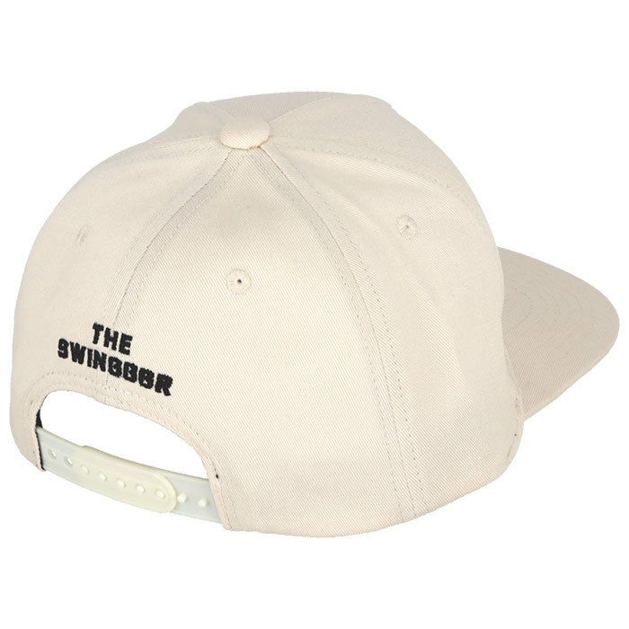 ザ スウィンガー THE SWINGGGR　メンズ ロゴ刺繍 キャップ 0124-SWG-AC002 OWH オフホワイト　2024年モデル 詳細1