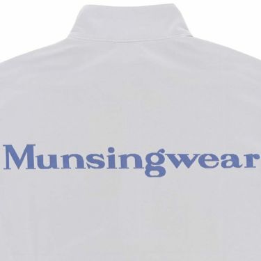 マンシングウェア Munsingwear　メンズ ペンギンモチーフ ジャカード ストレッチ 半袖 ハーフジップシャツ MGMXJA09　2024年モデル 詳細3