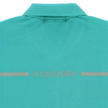 ルコック Le coq sportif　メンズ ロゴジャガード 半袖 ポロシャツ QGMXJA09　2024年モデル 詳細4