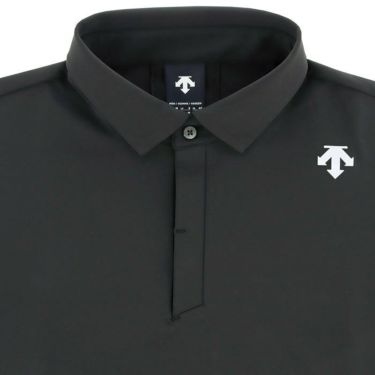 デサントゴルフ DESCENTE GOLF　メンズ BASIC SERIES ロゴライン切替 半袖 フライフロント ポロシャツ DGMXJA05　2024年モデル 詳細3