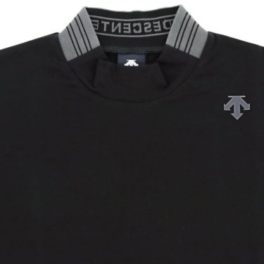 デサントゴルフ DESCENTE GOLF　メンズ UVカット ストレッチ 天竺素材 半袖 モックネックシャツ DGMXJA12　2024年モデル 詳細3