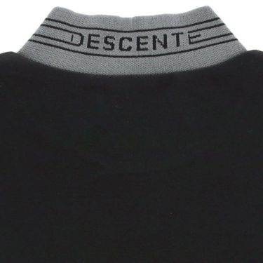 デサントゴルフ DESCENTE GOLF　メンズ UVカット ストレッチ 天竺素材 半袖 モックネックシャツ DGMXJA12　2024年モデル 詳細5