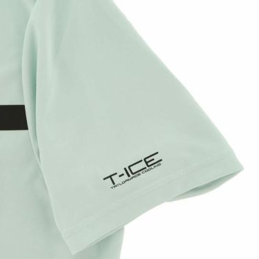 テーラーメイド TaylorMade　メンズ T-ICE メッシュ切替 クーリング 半袖 モックネックシャツ TL404　2024年モデル 詳細4