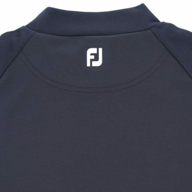 フットジョイ FootJoy　メンズ ビッグロゴプリント カモフラージュ ストレッチ 半袖 モックネックシャツ FJ-S24-S08　2024年モデル 詳細4