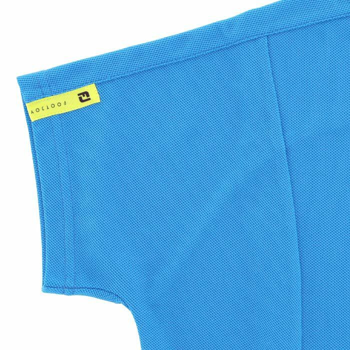 フットジョイ FootJoy　レディース 鹿の子 ロゴデザイン ストレッチ 半袖 モックネック ワンピース FJW-S24-S05　2024年モデル 詳細5