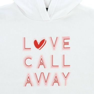 キャロウェイ Callaway　レディース ラブキャロウェイ スウェット 長袖 プルオーバー パーカー C24117220　2024年モデル 詳細3