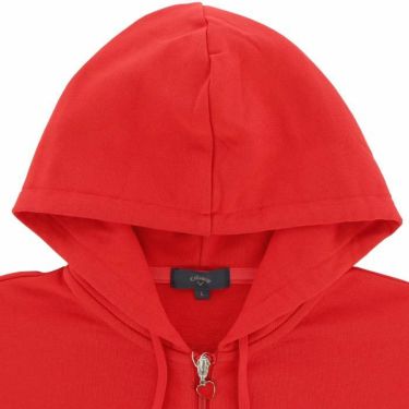 キャロウェイ Callaway　レディース ラブキャロウェイ スウェット 半袖 フルジップ パーカー C24117221　2024年モデル 詳細4