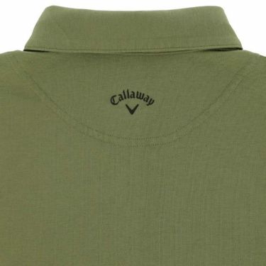 キャロウェイ Callaway　レディース ロゴプリント 天竺 半袖 ポロシャツ C24134214　2024年モデル 詳細5