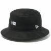 ニューエラ NEW ERA　ハット バケット01 Box Logo ボックスロゴ 13750609 ブラック　2024年モデル ブラック（13750609）