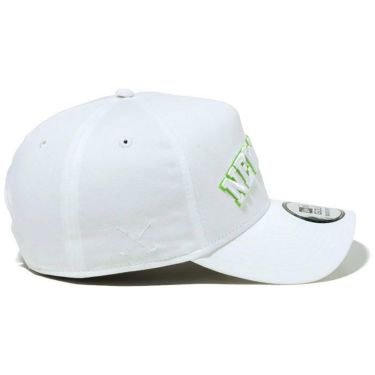 ニューエラ NEW ERA　キャップ 9FORTY A-Frame Stretch Cotton Washable アーチロゴ 14109266 ホワイト　2024年モデル 詳細1