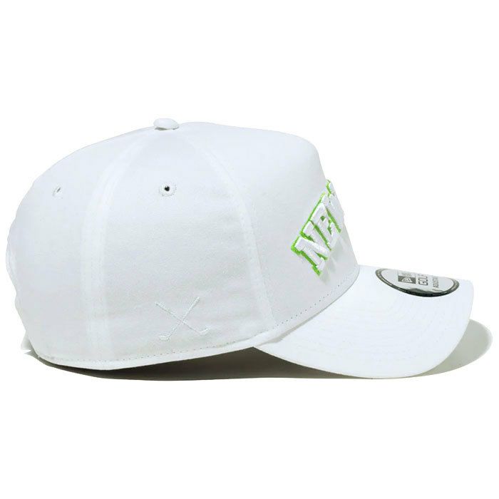 ニューエラ NEW ERA　キャップ 9FORTY A-Frame Stretch Cotton Washable アーチロゴ 14109266 ホワイト　2024年モデル 詳細1