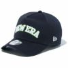 ニューエラ NEW ERA　キャップ 9FORTY A-Frame Stretch Cotton Washable アーチロゴ 14109267 ネイビー　2024年モデル ネイビー（14109267）