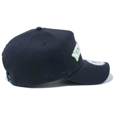 ニューエラ NEW ERA　キャップ 9FORTY A-Frame Stretch Cotton Washable アーチロゴ 14109267 ネイビー　2024年モデル 詳細1