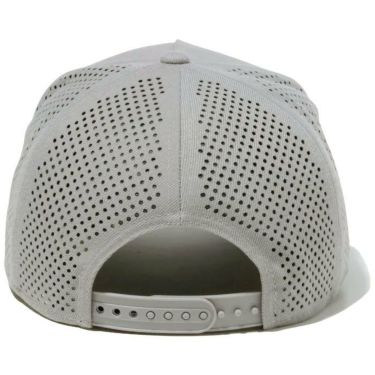 ニューエラ NEW ERA　パンチングメッシュ キャップ 9FORTY A-Frame Laser Perforated Box Logo ボックスロゴ 14109279 グレー　2024年モデル 詳細2