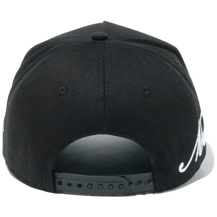 ニューエラ NEW ERA　キャップ 9FORTY A-Frame Essential エッセンシャル Script Logo スクリプトロゴ 14109752 ブラック　2024年モデル 詳細2
