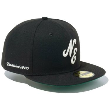 ニューエラ NEW ERA　キャップ 59FIFTY Classic Logo クラシックロゴ 14109909 ブラック　2024年モデル 詳細1