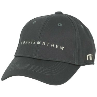 トラヴィスマシュー Travis Mathew　メンズ ロゴ刺繍 キャップ 7AJ075 0GRY グレー　2024年モデル グレー（0GRY）