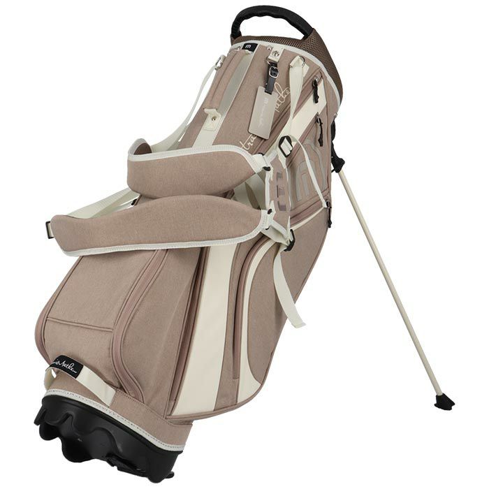 トラヴィスマシュー Travis Mathew　メンズ ヘザー調 キャンバス 軽量 スタンド キャディバッグ 7AI900 2KHK カーキ　2024年モデル カーキ（2KHK）
