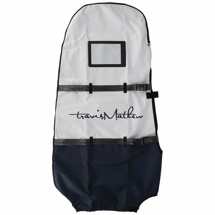 トラヴィスマシュー Travis Mathew　メンズ PLAYERS ロゴデザイン カラーブロッキング トラベルカバー 7AJ908 1WBN ホワイト/ブルーナイト　2024年モデル 詳細1