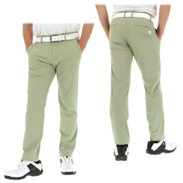 デサントゴルフ DESCENTE GOLF　メンズ ロゴデザイン スラックスパターン ストレッチ ロングパンツ DGMXJD07　2024年モデル [裾上げ対応1●] 詳細2