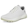 ecco エコー　LT1 エルティーワン レース　レディース スパイクレス ゴルフシューズ 132753 01007 WHITE