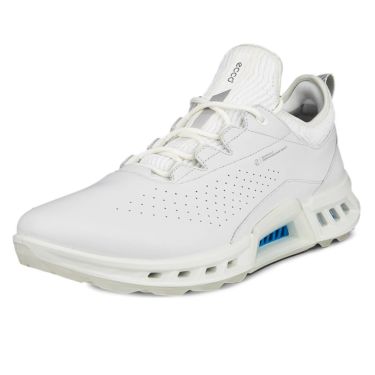 ecco エコー　BIOM C4 バイオム C4 レース　メンズ スパイクレス ゴルフシューズ 130404 01007 WHITE