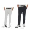 マンシングウェア Munsingwear　メンズ ロゴ刺繍 シアサッカー ストレッチ 9分丈 パンツ MGMXJD12　2024年モデル