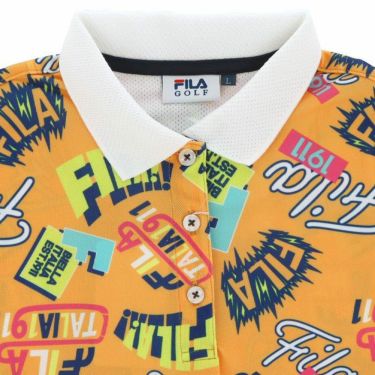 フィラ FILA　レディース ロゴデザイン コミック柄 半袖 ポロシャツ 754-608　2024年モデル 詳細3