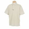 ナノ・ユニバース　メンズ ロゴ刺繍 ストレッチ 半袖 ポロシャツ 030-4160102　2024年モデル グレー（023）