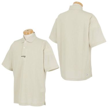 ナノ・ユニバース　メンズ ロゴ刺繍 ストレッチ 半袖 ポロシャツ 030-4160102　2024年モデル 詳細2