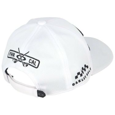オークリー OAKLEY　メンズ FIXED CAP 24.0 立体刺繍ロゴ キャップ FOS901712 100 ホワイト　2024年モデル 詳細1