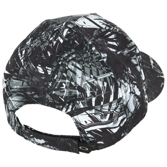 オークリー OAKLEY　メンズ VERTICAL CAP 24.0 ロゴ刺繍 キャップ FOS901717 00G ブラックプリント　2024年モデル 詳細1