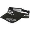 オークリー OAKLEY　メンズ FIXED VISOR 24.0 立体刺繍ロゴ サンバイザー FOS901719 02E ブラックアウト　2024年モデル ブラックアウト（02E）