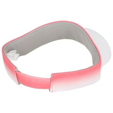 キャロウェイ Callaway　レディース ロゴプリント グラデーション サンバイザー C24191215 1092 ピンク　2024年モデル 詳細1