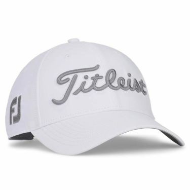 タイトリスト Titleist　レディース ツアーパフォーマンス ウィメンズ キャップ TH22AWTP 10G ホワイト×グレー　2024年モデル 詳細1